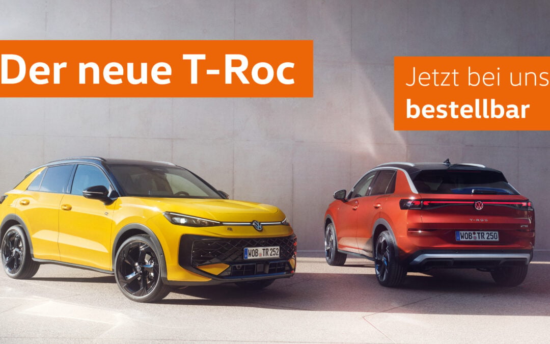 Neuer Look. Mehr Rock. Der neue T-Roc