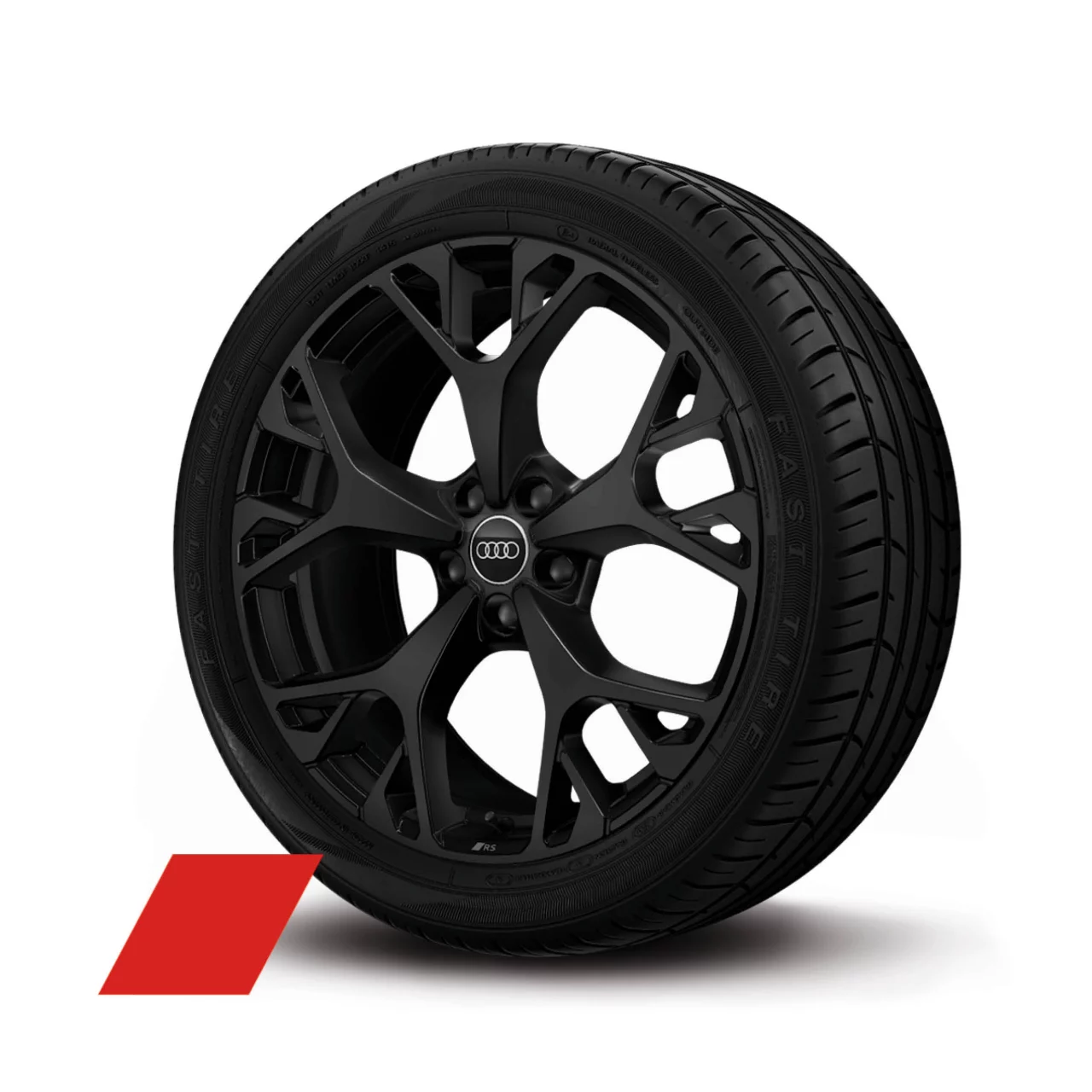 Rad Audi Sport, 5-Arm-Peak mit RS-Schriftzug – Bild 2