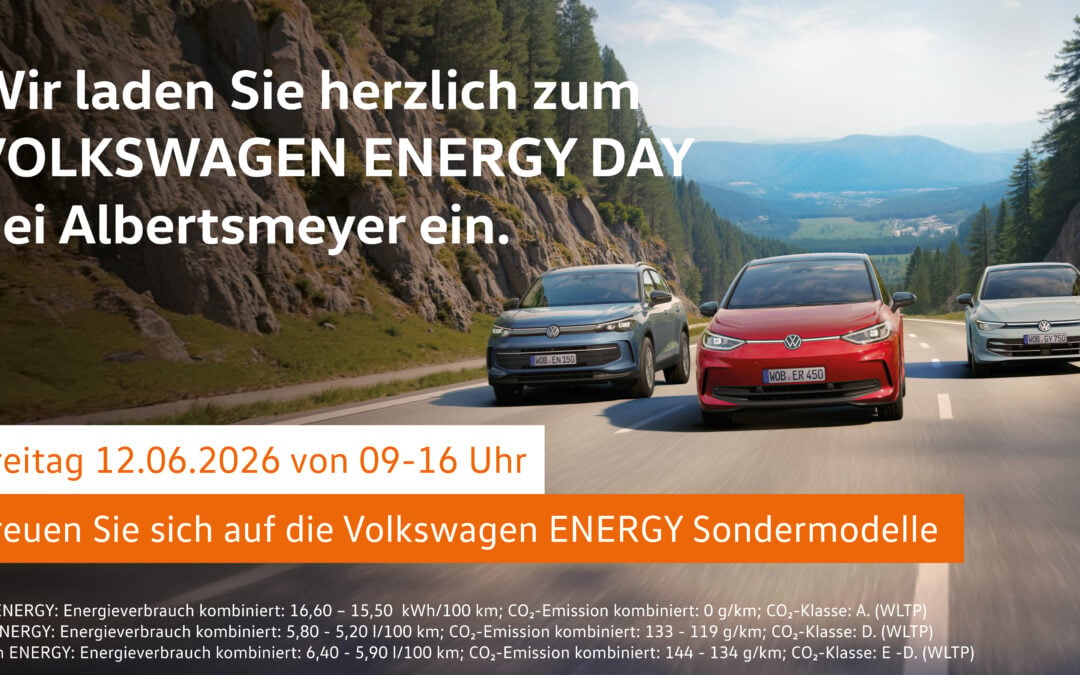 VOLKSWAGEN ENERGY DAY BEI ALBERTSMEYER